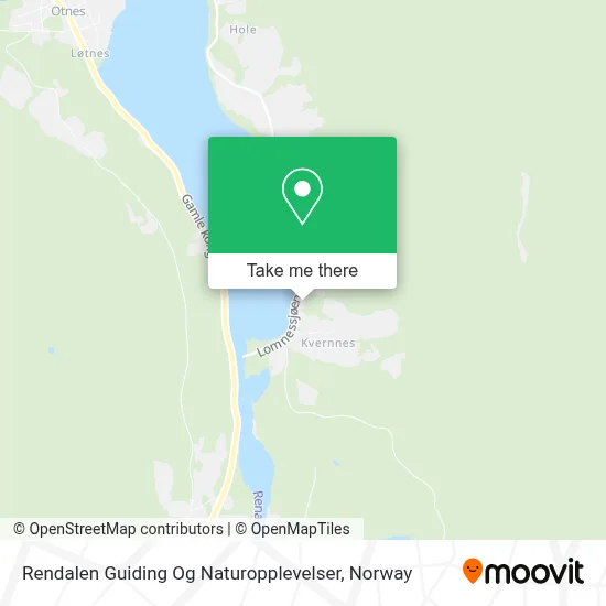 Rendalen Guiding Og Naturopplevelser map