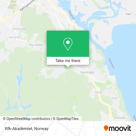 Rfk-Akademiet map