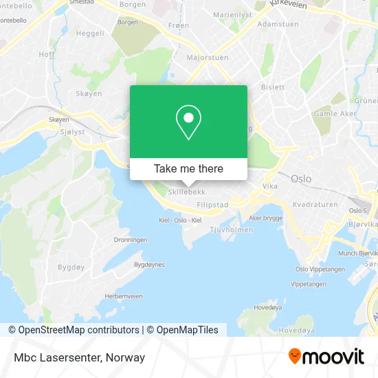 Mbc Lasersenter map