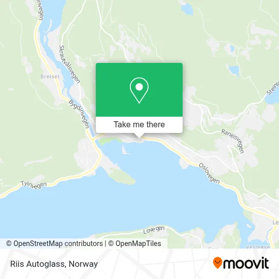 Riis Autoglass map