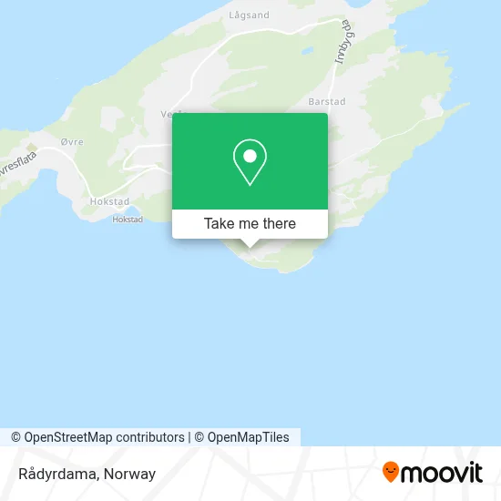 Rådyrdama map
