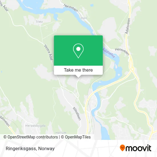 Ringeriksgass map