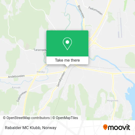 Rabalder MC Klubb map