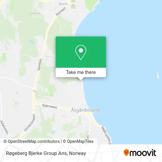 Røgeberg Bjerke Group Ans map