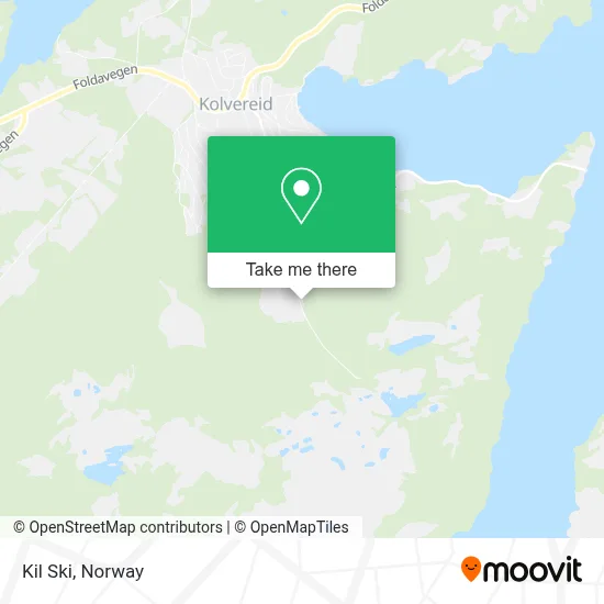 Kil Ski map