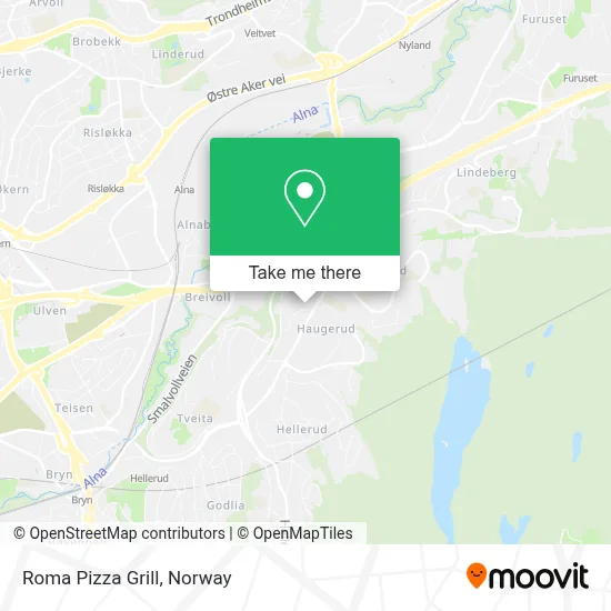 Roma Pizza Grill map