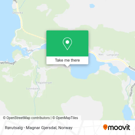 Rørutsalg - Magnar Gjersdal map
