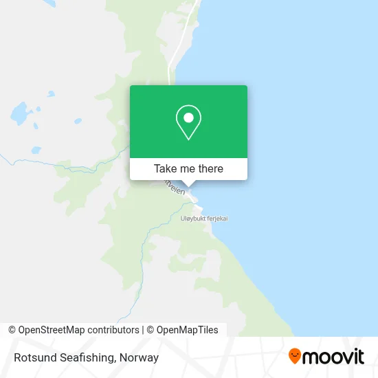 Rotsund Seafishing map