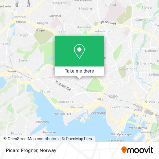 Picard Frogner map