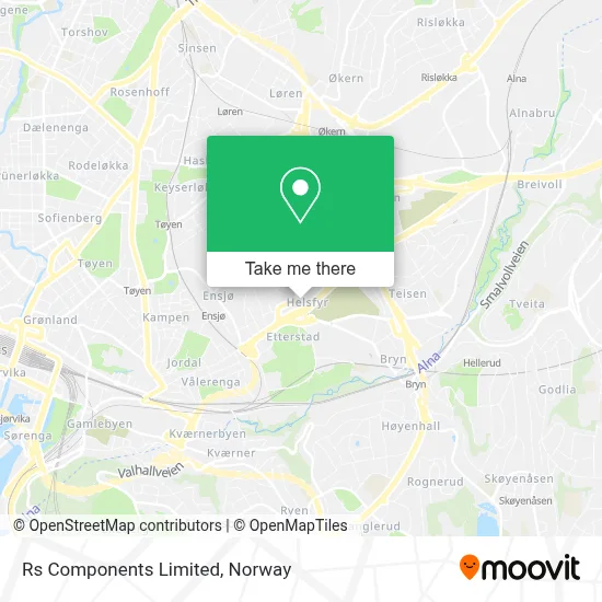Rs Components Limited map