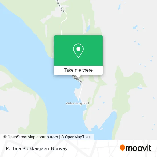 Rorbua Stokkasjøen map