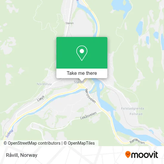 Råvill map