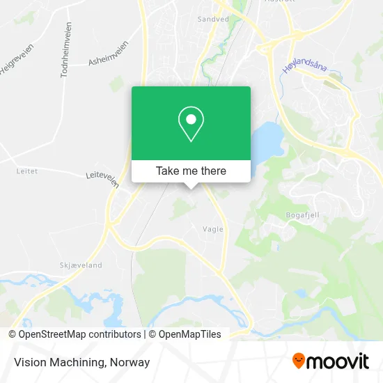 Vision Machining map