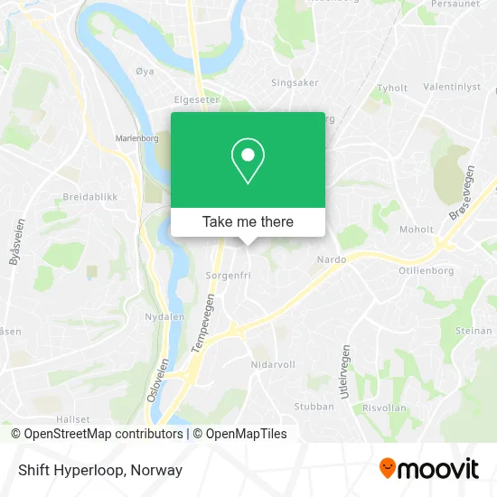 Shift Hyperloop map