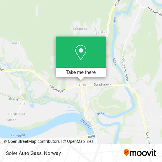 Solør Auto Gass map