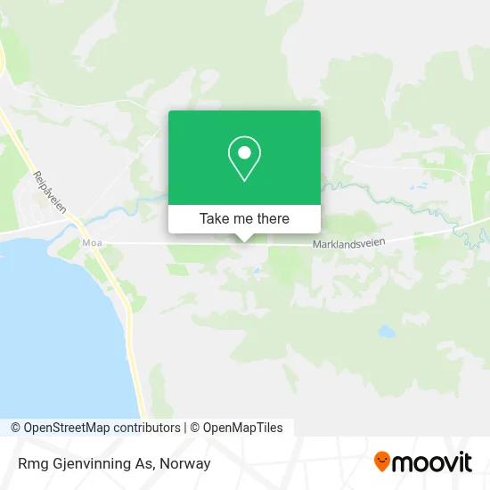 Rmg Gjenvinning As map