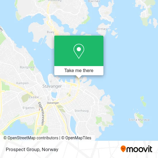 Prospect Group map