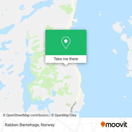Rabben Barnehage map