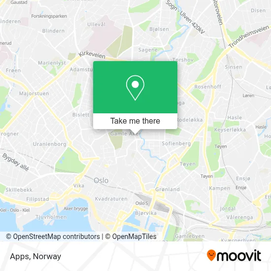 Apps map