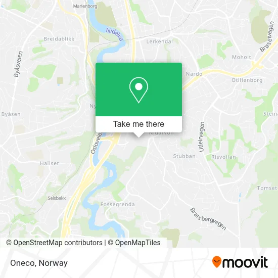 Oneco map