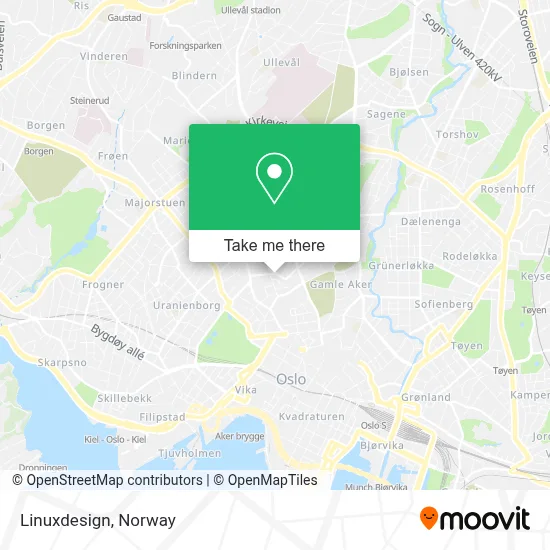 Linuxdesign map