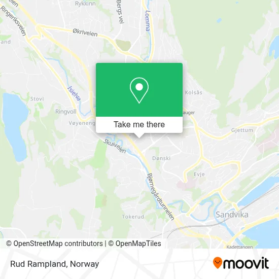 Rud Rampland map
