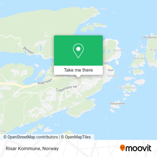 Risør Kommune map