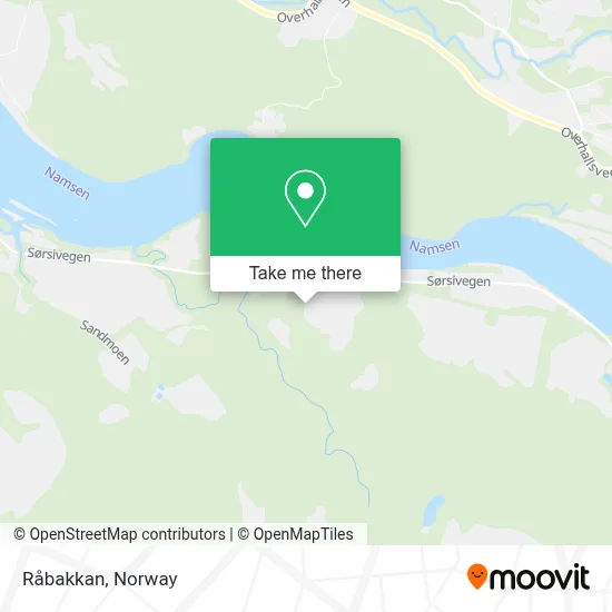 Råbakkan map