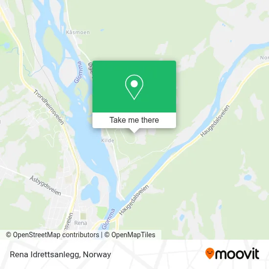 Rena Idrettsanlegg map