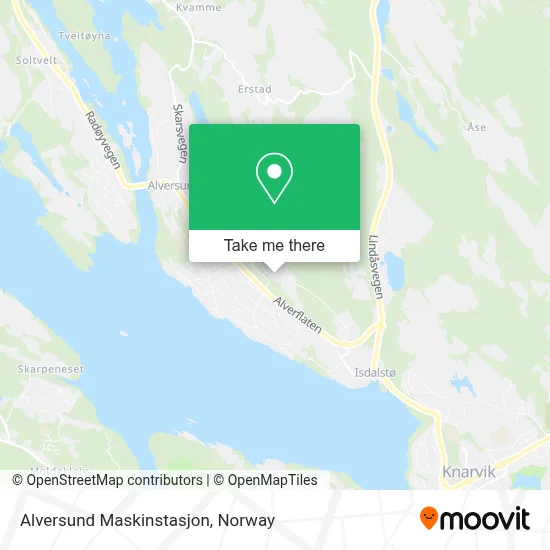 Alversund Maskinstasjon map