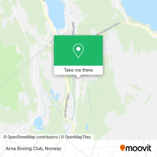 Arna Boxing Club map