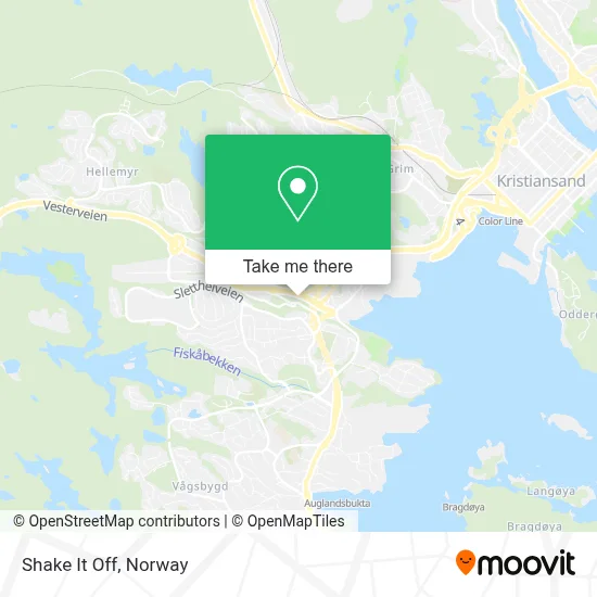 Shake It Off map