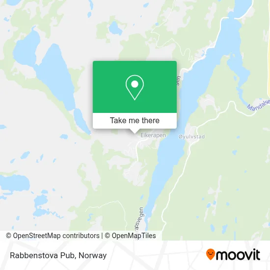 Rabbenstova Pub map