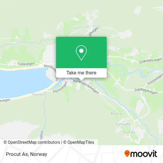 Procut As map