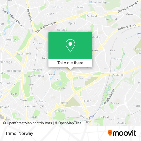 Trimo map