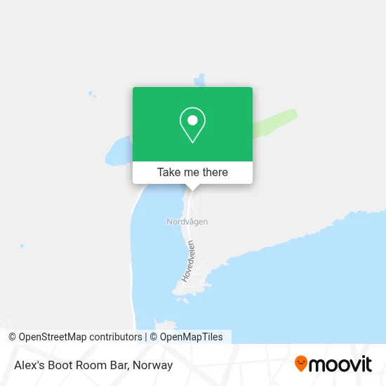 Alex's Boot Room Bar map