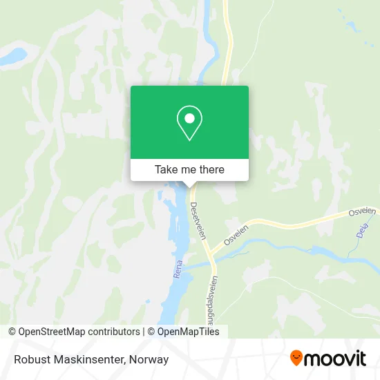 Robust Maskinsenter map
