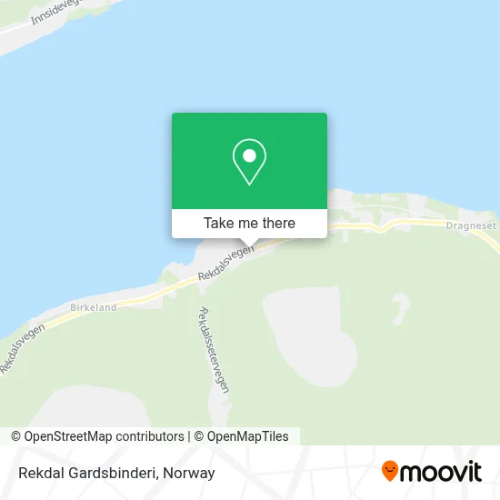 Rekdal Gardsbinderi map