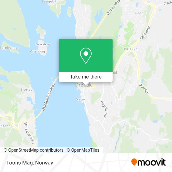 Toons Mag map