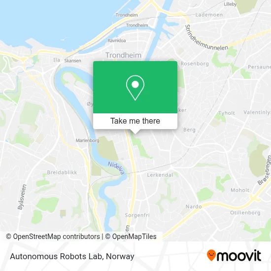 Autonomous Robots Lab map