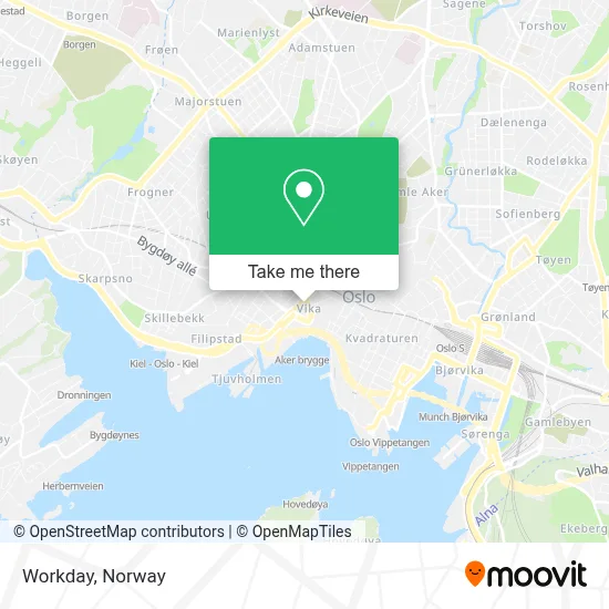Workday map