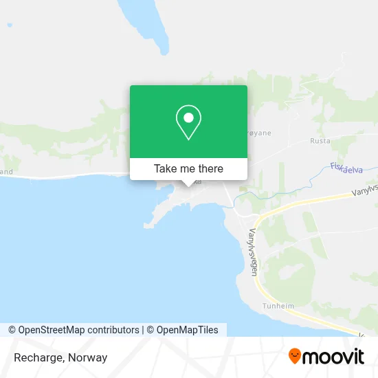 Recharge map