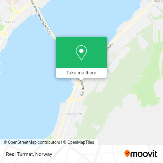 Real Turmat map