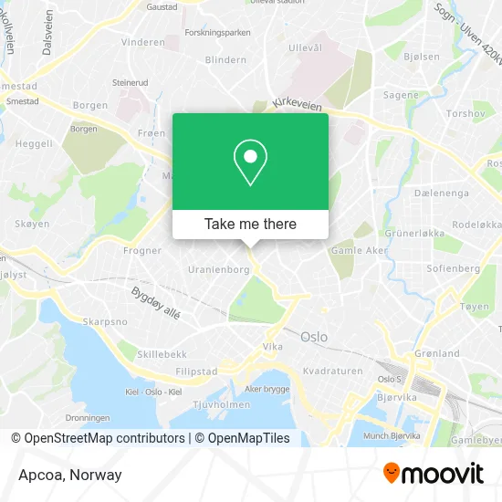 Apcoa map