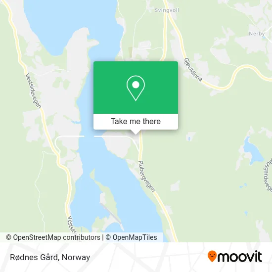 Rødnes Gård map