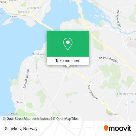 Slipekniv map