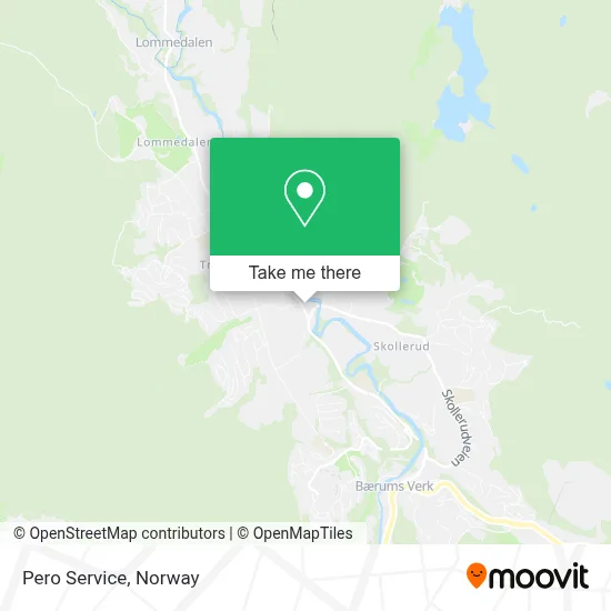Pero Service map