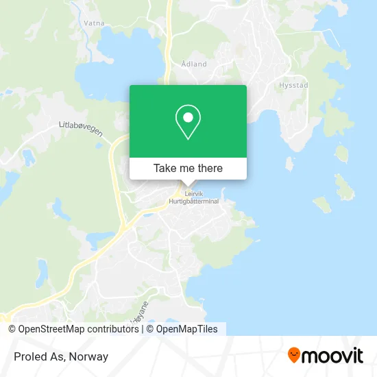 Proled As map