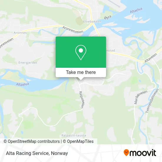 Alta Racing Service map