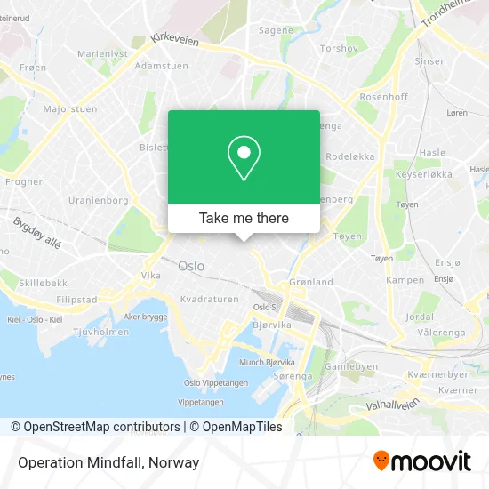 Operation Mindfall map